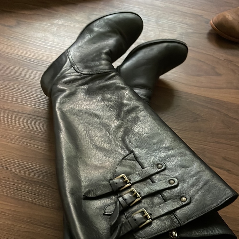 DUO WIDE CALF CUSTOM BOOTS- made in UK
